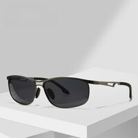 Поляризационные солнцезащитные металлические очки с защитой UV400 2989-GT