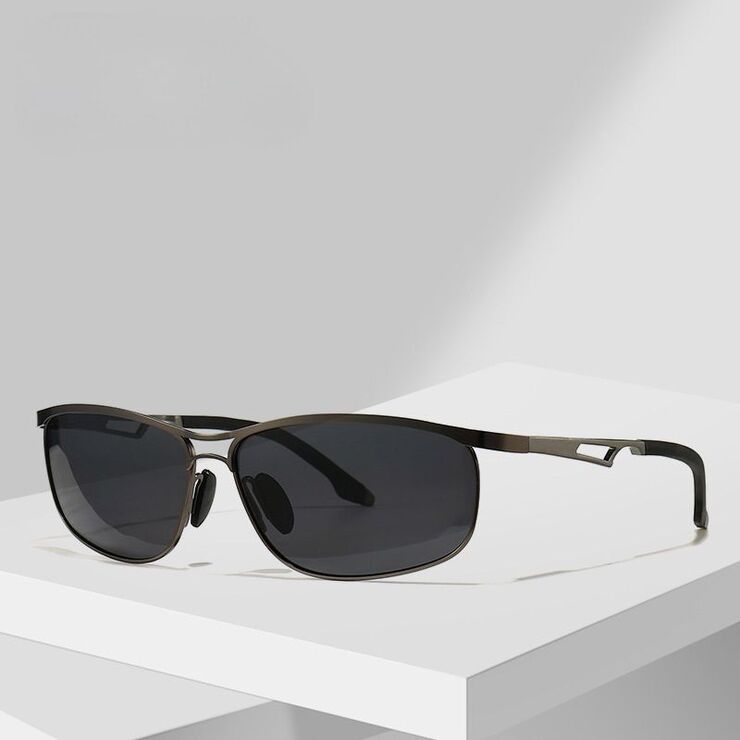 Поляризационные солнцезащитные металлические очки с защитой UV400 2989-GT