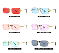 Солнцезащитные очки Elit металлические безободковые 9086