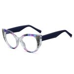 TR90 plastic frame or glasses with blue light protection, with spring hinges FA87309