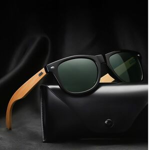 Polarized bamboo sunglasses with UV400 protection 1501-GT