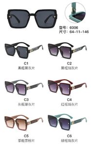 PC plastic sunglasses with metal hinge 6006W