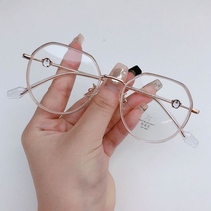 Combined frame (metal + TR90) with Blue Ray Cut protection lenses MAMO M2662