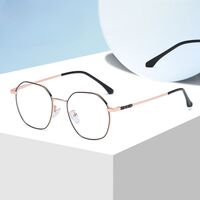 Очки металлические с защитой от синего света 9673-2-GT