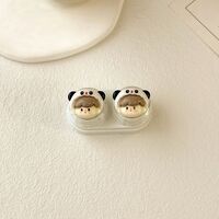 Mini soft contact lens kit retractable W-CT17帽子女孩头