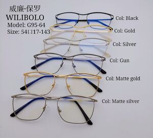 Metal ultrathin frames Wilibolo G95-64