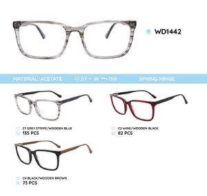 Plastic acetate eyeglasses frame for women WD1442