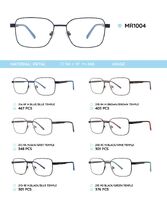 Металлическая оправа с дужками из материала TR-90 MR1004