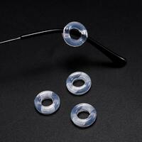 Stopper - eyeglasses temple attachment, anti-slip earhook, Ø15*5 mm