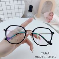 Оправа гибридная, металл + TR90, линзы с Blue Block покрытием SANTA M8079