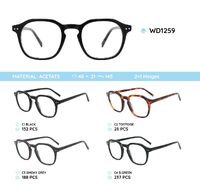 Plastic frames for glasses acetate material WD1259