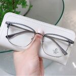 Оправа полуободковая комбинированная (металл + TR90) с линзами Blue Ray Cut MAMO H6626