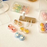 Набор для мягких контактных линз + 4 контейнеров для хранения WK-402四副5款