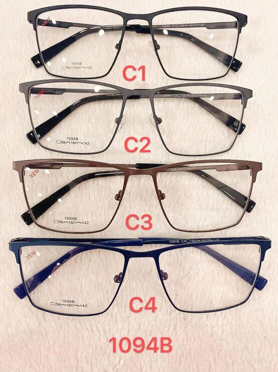 Оправа для очков металлическая с флексом 1094B