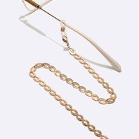 Gold-colored non-slip chain, for glasses and masks GL1489-1
