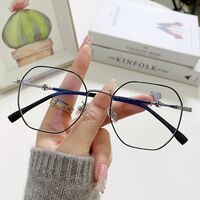 Metal Blue Block glasses with blue light protection FENQI F18196