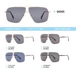 Metal frame polarized sunglasses S6005