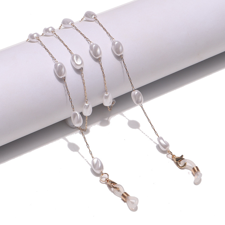 Модная золотая толстая цепочка для очков GL1406