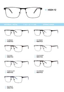 Metal frame with TR-90 temples HS04-12