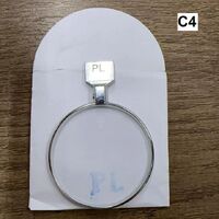 Lenses filter for trial lens set: Slotted Diaphragm (SS), Red Filter (RF), Maddox Red Cylinder (MR), Transparent lens (PL), Matte Plate (FL), 