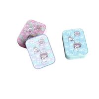 Soft contact lens XY5052莲花熊兔女孩