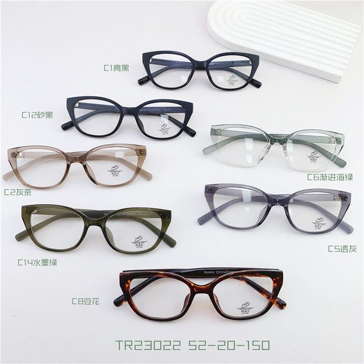 TR90 plastic frame with Blue Block coating SANTA TR23022