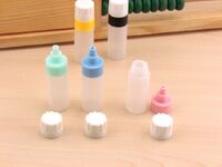 Solution bottle for contact lens 125