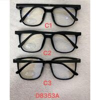 Computer glasses with blue light protection, with box and soft case Defile D8353A