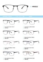 Металлическая оправа с дужками из материала TR-90 MR0022