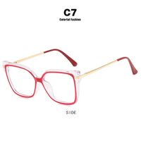 Combined (metal + TR90) glasses with blue light protection for women TR95811-TR5034-PN