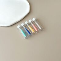 Silicone suction cup for removing hard contact lenses CX-5透明实心吸棒