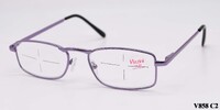 Очки лектор металлические Vizzini V858 (хит продаж)