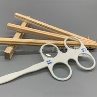 Ophthalmic adjustable flipper, test simulator for ophthalmology, from +/-0.5 to +/-4.0