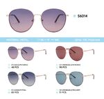 Metal frame polarized sunglasses S6014