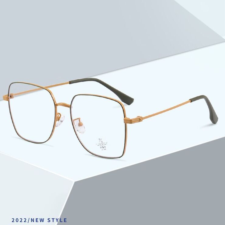 Оправа металлическая с линзами Blue Ray Cut MAMO H5543