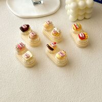 Mini soft contact lens kit retractable W-CT48小猪黄盒