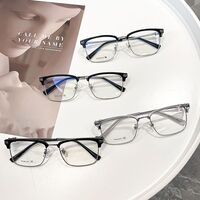 Titanium glasses with Blue ray cut protection KY8915