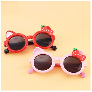 Polarized silicone sunglasses with UV400 protection for kids T22165-OU