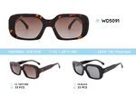 Plastic acetate frames polarized sunglasses WD5091
