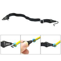 Elastic string - children's glasses holder with adjustable length, 23.2 cm, hook - Ø2.5 mm