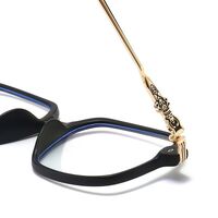 TR90 plastic glasses with blue light and UV protection 9725-3-GT