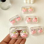 Mini soft contact lens kit W806-17蝴蝶结粉宝/5