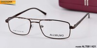 Дешёвая мужская металлическая оправа для очков Allmilmo AL7081