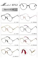 Metal frame with soft nose pad and spring hinges 0712-DA