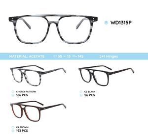 Plastic frames for glasses acetate material WD1315P