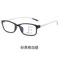 Plastic TR90 glasses for reading multi-focus, with Blue ray cut protection, diopters from +1.00 to +4.00, RMC=62-64, KY13017多焦点
