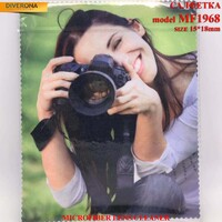 High-density microfiber napkin for glasses lens cleaning MF1968