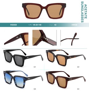 Поляризационные солнцезащитные пластиковые очки из материала ацетат Big City HS2828