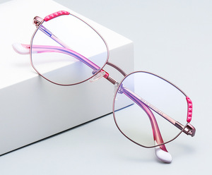 Metal blue blocker frames for glasses MORE 3015