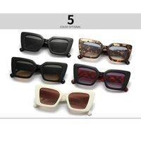 Plastic sunglasses in the shape of a 